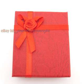Free Shipping 10 Red Jewellery Gift Package Box 120204  