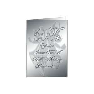  60th Wedding Anniversary Invite Card Health & Personal 