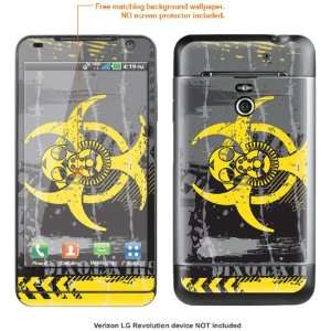  Protective Decal Skin STICKER for Verizon LG Revolution 