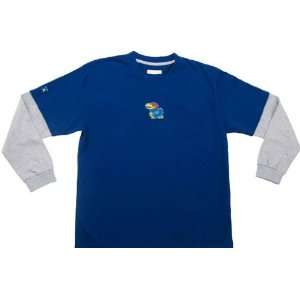  Kansas YOUTH Boys Danger L/S T Shirt: Sports & Outdoors
