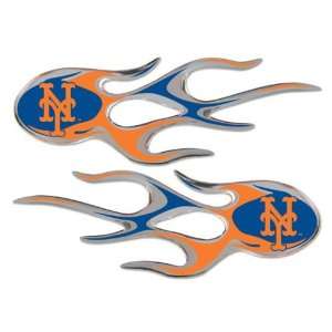   Micro Flame Graphics  set of 2  New York Mets MF: Sports & Outdoors