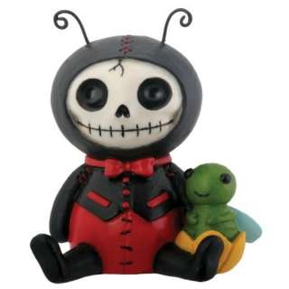 Furry Bones Dot Ladybug Skeleton Animal Figurine  