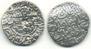 Silver tanka of Mubarak (1339 1349), East Bengal, India  