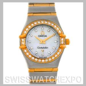   Constellation My Choice Steel and Gold Diamond Mini Watch 1365.75.00