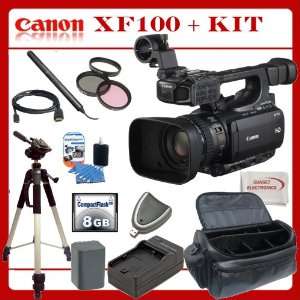  Canon XF100 HD Professional Camcorder with SSE 