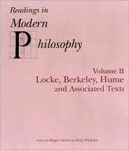 Readings in Modern Philosophy Locke, Berkeley, Hume and Associated 