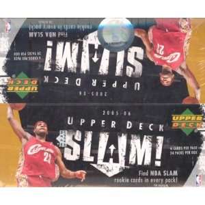  2005/06 Upper Deck Slam Basketball 24 Pack Box: Sports 