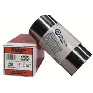 Stainless Steel Shim Stock Rolls   22lx4 6x60 .004 stainless steel 