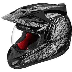  Icon Variant Speedmetal Helmet   X Small/Black Automotive