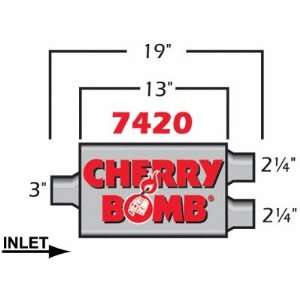  Cherry Bomb 7420 Pro Muffler: Automotive