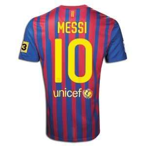  BARCELONA HOME #10 MESSI 2011/2012 SOCCER JERSEY 