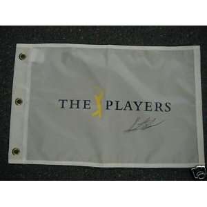   Championship Flag Tpc   Autographed Pin Flags