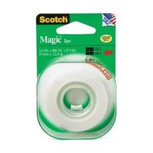   3M Scotch Magic Tape Refill .75X900; 3 Items/Order: Kitchen & Dining
