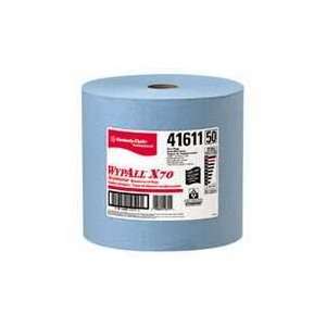 WYPALL X70 Manufactured Rags, Blue   KIMBERLY CLARK PROFESSIONAL 