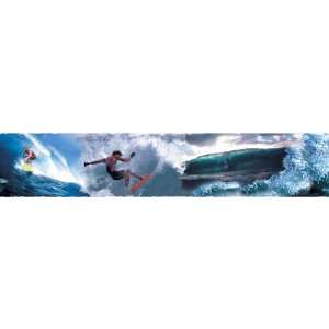  Brewster 258B75062 Wave Rider Wall Border, 6 Inch Wide by 