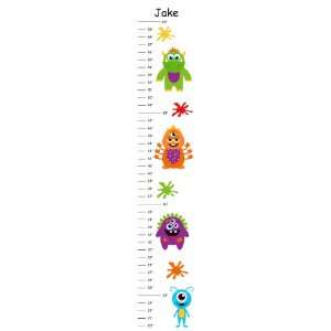  Monster Bash Personalized Canvas Growth Chart: Everything 