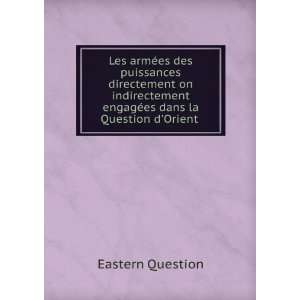  Les armÃ©es des puissances directement on indirectement 