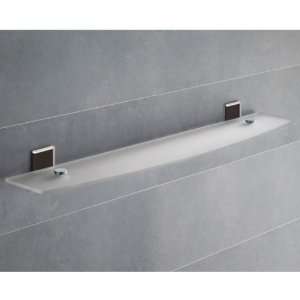  Gedy 7819 60 14 Black Mounting Frosted Glass Bathroom Shelf 7819 