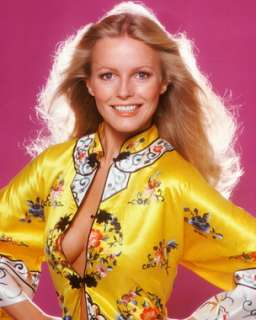 CHERYL LADD BUSTY IN OPEN UNZIPPED TOP STUNNING POSTER  