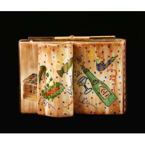  Happy New Year Book French Limoges Box: Home & Kitchen