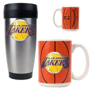  Los Angeles Lakers NBA Stainless Steel Travel Tumbler & Game 