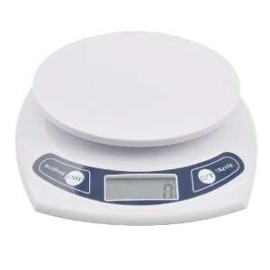   Scale with LCD Display Capacity 17.5lb/7kg, White