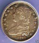 1833 CAPPED BUST QUARTER ANACS AU58 DETAILS