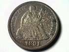 1891 Seated Liberty Dime CHOICE BU ** NICE COIN  