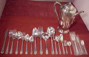 1847 Rogers Bros HER MAJESTY Silverplated Silverware Flatware Pieces 