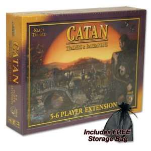 Catan Traders & Barbarians 5 6 Player Extension   4th Edition with 