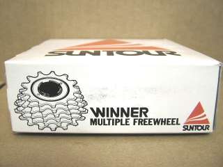 New Old Stock Suntour Winner 5 Speed Freewheel (13x22)  
