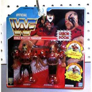  1991 WWF Hasbro Legion Of Doom Blue Spanish Card Toys 