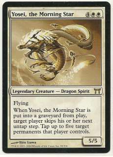 MTG Yosei, the Morning Star x1 Champions of Kamigawa Rare Legendary 