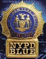 NYPD 15 Precinct Collar Brass   TV Show NYPD Blue  
