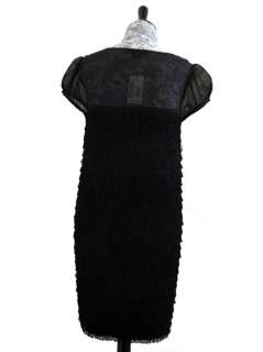 NWT! Kensie Ruffle Thread Ruffle Dress Layers Black Size XS  