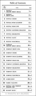 1963 Pontiac Body Repair Shop Manual 63 Tempest Bonneville Grand Prix 
