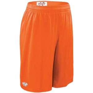  Intensity Unisex Nylon Eyelet Mesh Shorts ORANGE AM 