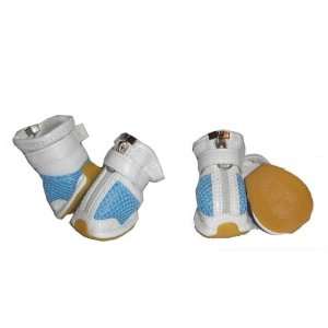 Pet Life Comfy Mesh Dog Shoes   Set of 4   Size Small:  