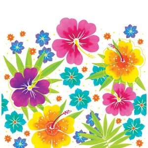  Floral Luau Plastic Table Covers: Health & Personal Care