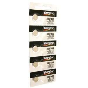  Energizer 395 / 399 Silver Oxide 5 Batteries (SR927W 