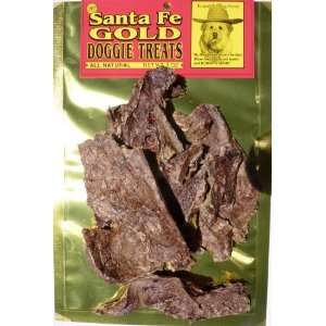 Santa Fe Gold Doggie Treats, Beef Jerky, All Natural, 3 