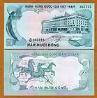 South Vietnam, 50 dong, (1972), P 30, UNC Horses