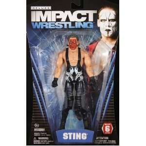   STING   TNA DELUXE IMPACT 6 TOY WRESTLING ACTION FIGURE Toys & Games