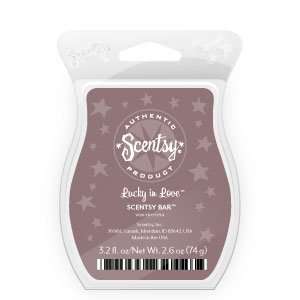  Scentsy Bar, Lucky In Love Wickless Candle Tart Warmer Wax 