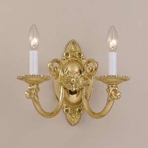  Crystorama Lighting 9112 PB 2 Light Arlington Wall Sconce 