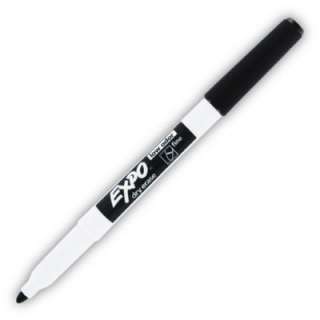 12 Expo 2 Low Odor Black Fine Point Dry Erase Markers  
