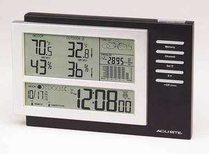 Deluxe Weather Station w/Atomic Clock 072397009737  