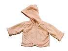 Baby Girl Pink Minky Dot Widgeon Jacket Coat Hood Soft 6 Months
