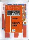 1981 81 FORD ECONOLINE E150 350 OWNERS GUIDE MANUAL NOS OEM FREE 