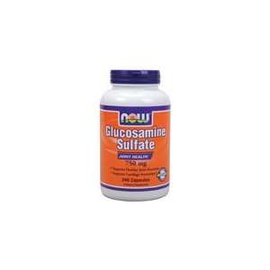  Glucosamine Sulfate by NOW Foods   (1.5g   240 Capsules 